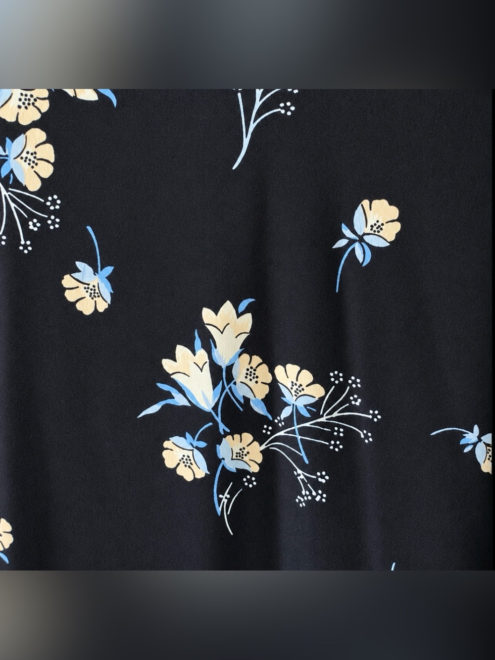 Loft Ruffled Skirt Size 14 - Picture 3 of 6